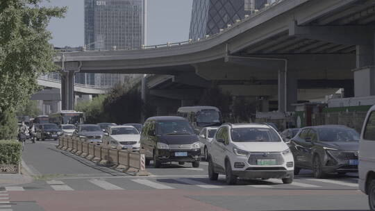 城市生活 白领上班 北京国贸