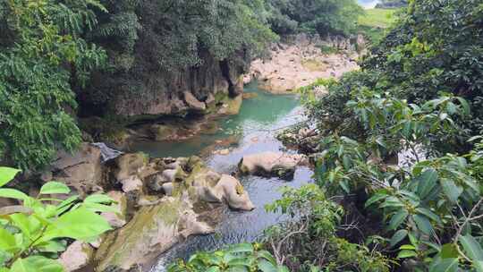 山间河流 山川沟壑 青山绿水 C165