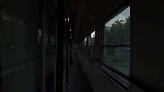 火车，旅行，窗户，汽车