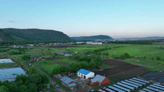 大兴安岭林区农家院