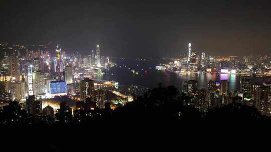 香港夜景航拍