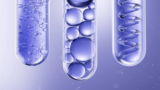 医疗试管萃取实验室细胞仪器美妆精华水滴