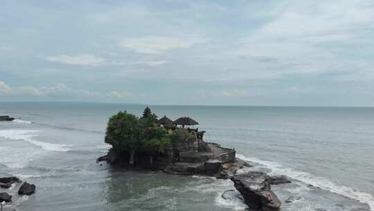 塔纳洛特寺，印度尼西亚，海岸，海岸