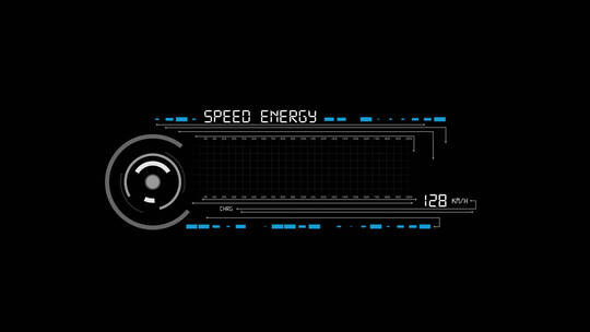 科技全息仪表盘面板素材视频素材模板下载