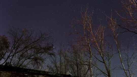 星空夜晚延时8k 素材视频素材模板下载