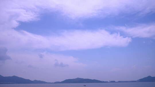 宁波东钱湖自然风光视频素材模板下载
