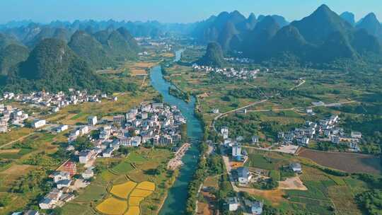 桂林风景航拍