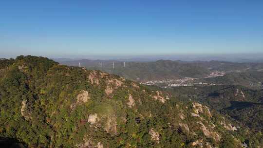 秋天大山公里航拍