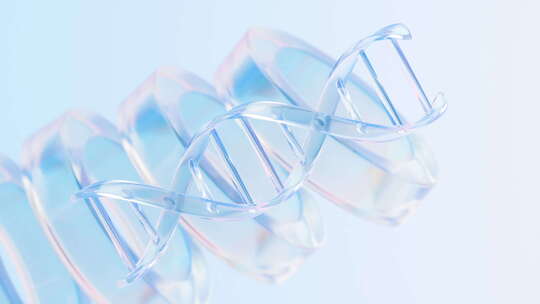 DNA基因序列动画视频素材模板下载