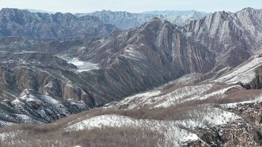 雪山 群山 层峦叠嶂