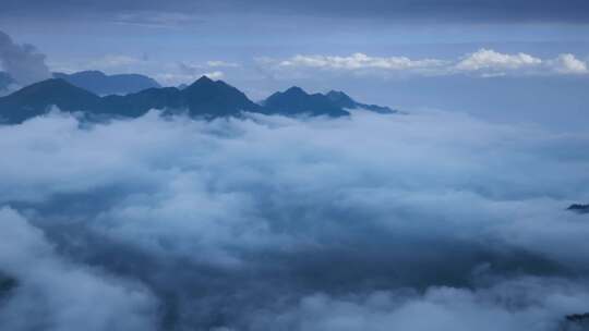 宁夏贺兰山苏峪口云海