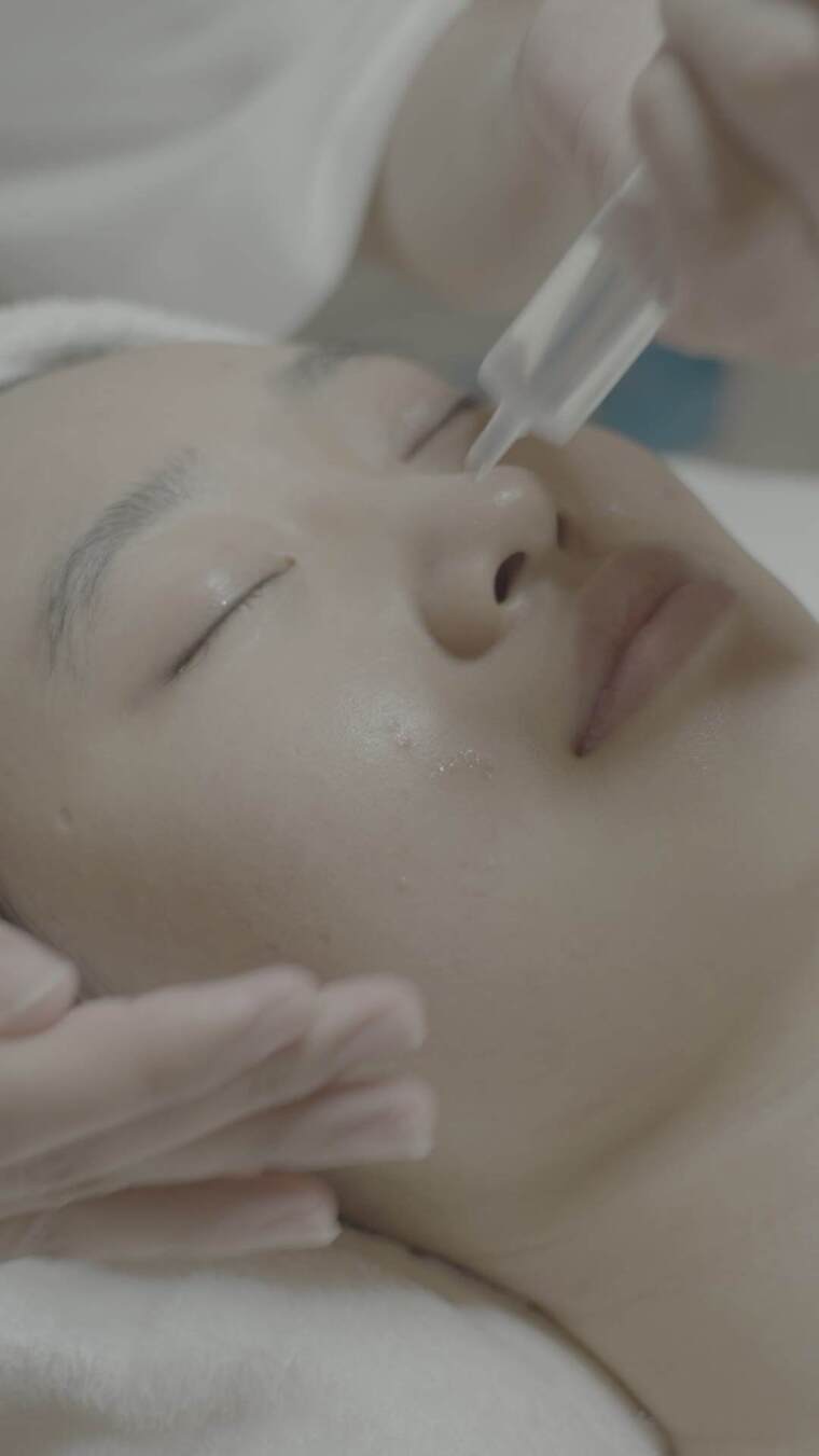 美容院 洁面 美容