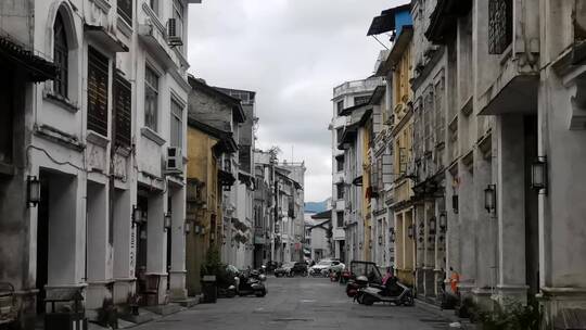 长安古镇骑楼街