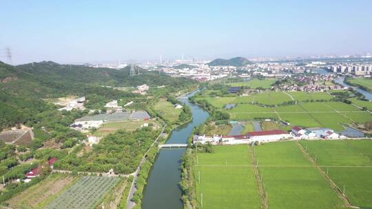 现代农业 田园风光 春天的田野