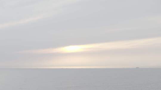 「有版权」原创平静的海面黄昏4K