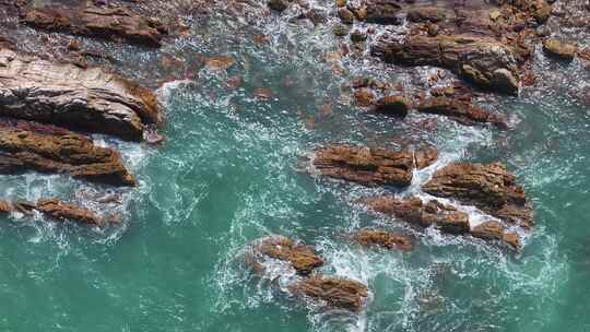 深圳杨梅坑礁石海岸