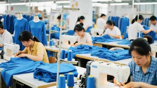 服装生产流水线生产全流程