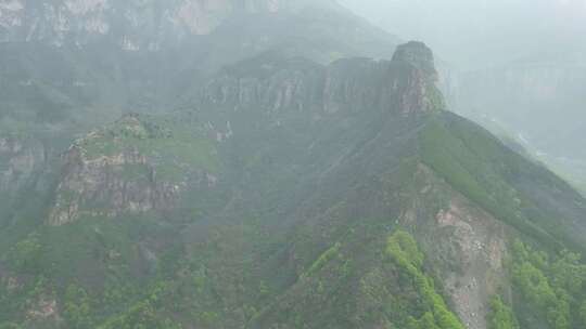 4K航拍​河南安阳林州太行山