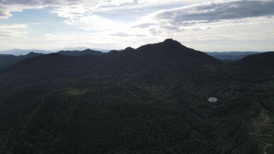 南方丘陵山川森林航拍