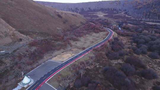 内蒙古奥伦布坎景区航拍