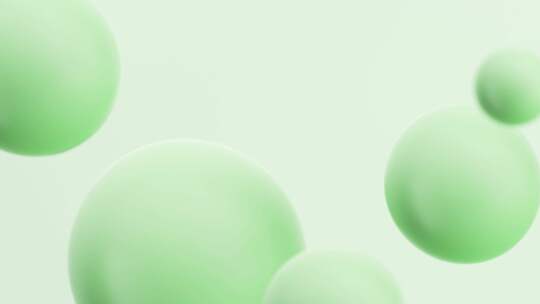 绿色简约球抽象图案背景