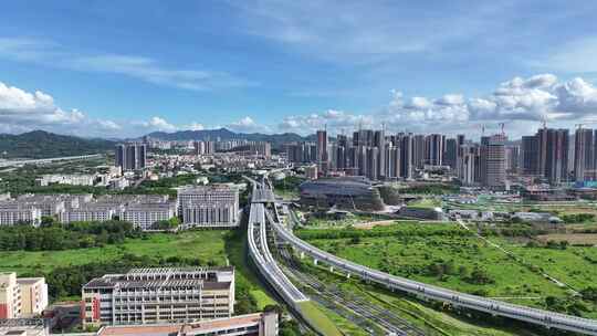 光明区科学城航拍大景