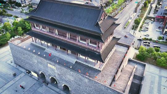 明朝古都凤阳明中都城钟鼓楼