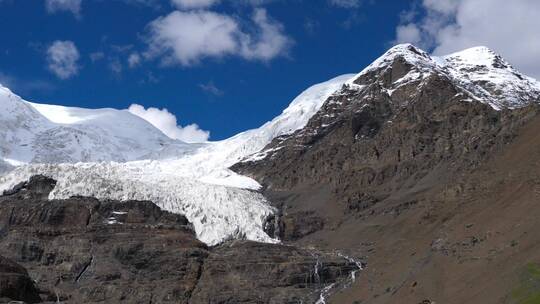 卡若拉冰川、西藏、乃钦康桑雪山1