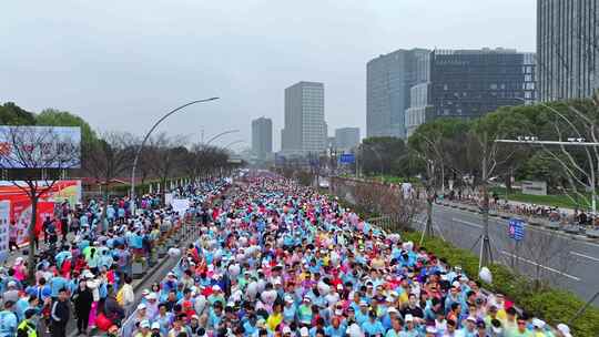 上海马拉松 静安半程马拉松 长跑 城市跑