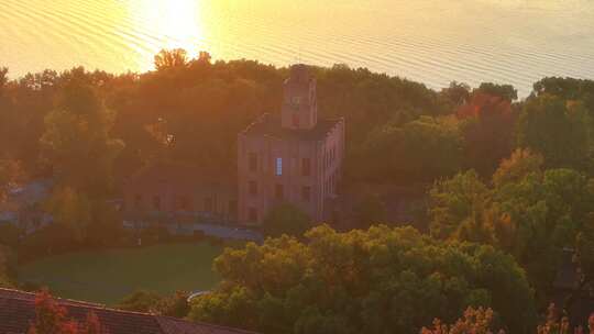 浙江大学之江校区秋天