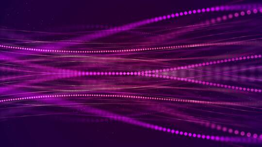 紫色粒子线条