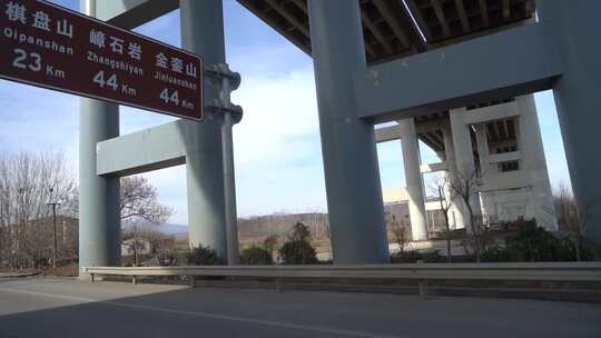 旅行 沿途 风景 公路 树