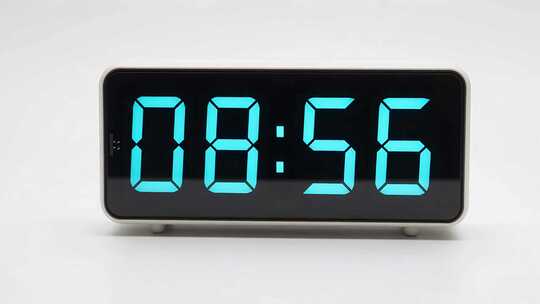 液晶数字电子时钟素材