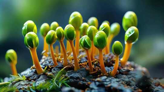 种子发芽，萌芽生长,植物发芽