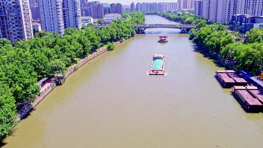 京杭大运河杭州拱宸桥