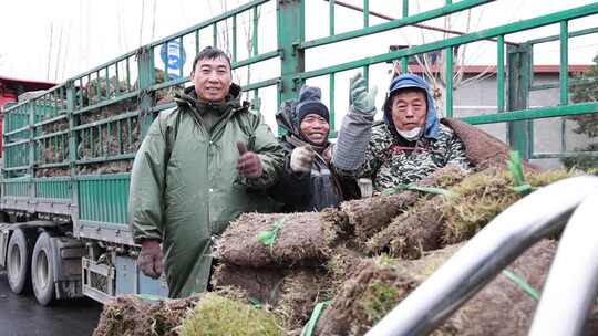 劳动人民的笑容