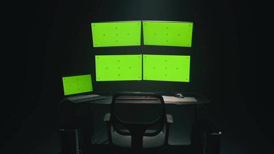 绿屏的电脑