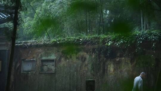 天台山国清寺建筑视频