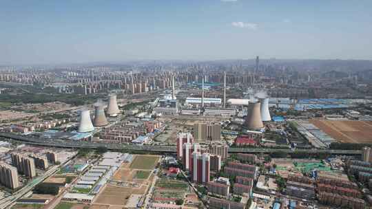 城市工业生产工厂山东济南火电厂