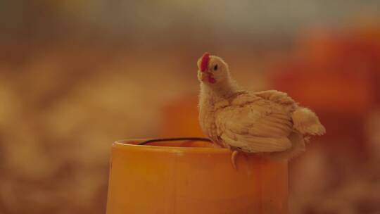 小鸡养殖场合集视频素材模板下载