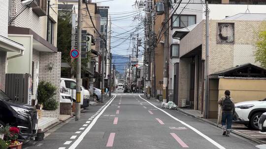 日本京都城市街道