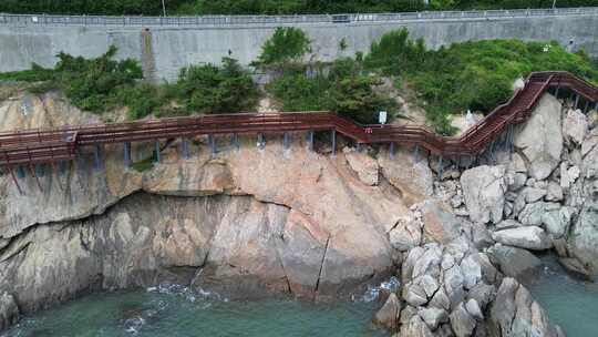 连云港连岛景区海边栈桥