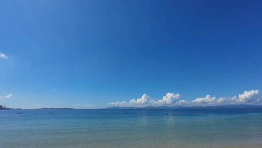 大海 海洋 蓝天白云