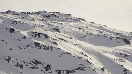 Grimsel，雪，山，冬天