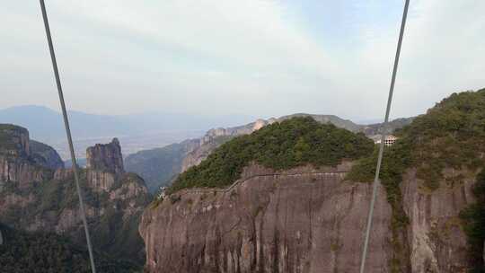 航拍神仙居景区