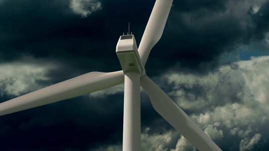 可持续未来技术风轮电力能源