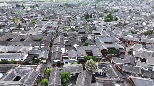 云南丽江古城旅游景区 古建筑世界文化遗产