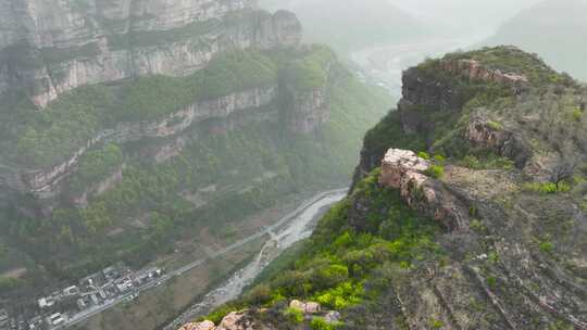 4K航拍​河南安阳林州太行山