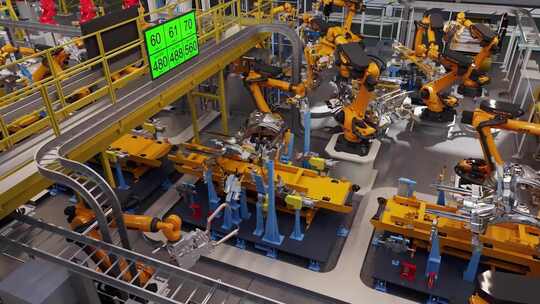 工业化4.0、工业虚拟世界 、机械臂