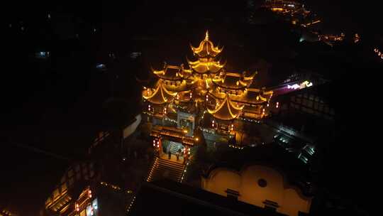 重庆市永川区松溉古镇夜景